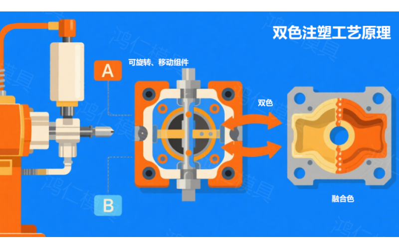 雙色注塑工藝及應用