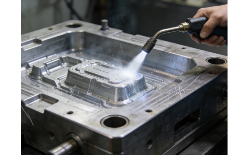 注塑模具粘模如何取出